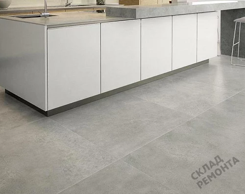 Фото Керамогранит матовый Steppe Ceramics Concrete Grey серый 600*600*9 – купить в Петропавловск-Камчатский: цена, описание, фото. Интернет-магазин 3