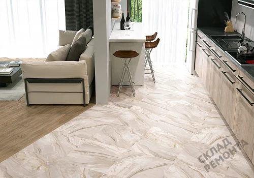 Фото Керамогранит лаппатированный Alma Ceramica Мэджик GFU04MGC47L серый 600*600*9 – купить в Петропавловск-Камчатский: цена, описание, фото. Интернет-магазин 2