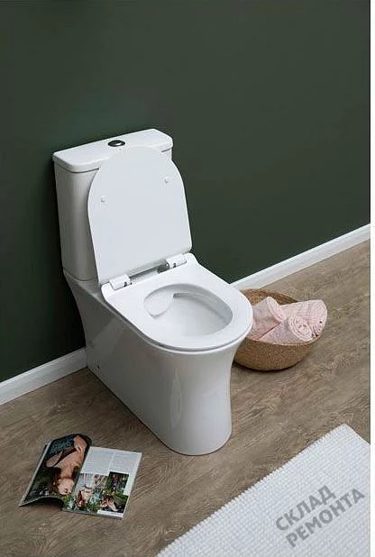 Фото Унитаз напольный Aquanet Roll-C 210764 безободковый купить в Петропавловск-Камчатский: цена, описание, фото. Интернет-магазин 2