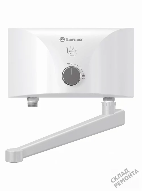 Фото Водонагреватель проточный Thermex Vetro 5500 tap л. – купить в Петропавловск-Камчатский: цена, описание, фото. Интернет-магазин 2
