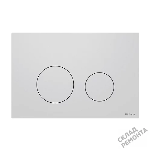 Фото Кнопка Tecespring S240926 пластик белый матовый купить в Петропавловск-Камчатский: цена, описание, фото. Интернет-магазин 1
