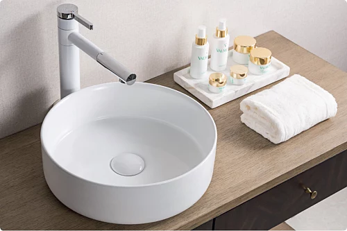 Фото Раковина накладная BelBagno BB1357 37.5 см купить в Петропавловск-Камчатский: цена, описание, фото. Интернет-магазин 3