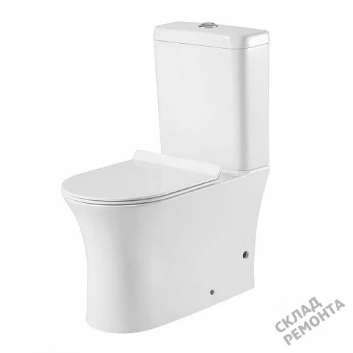 Фото Унитаз напольный Aquanet Roll-C 210764 безободковый купить в Петропавловск-Камчатский: цена, описание, фото. Интернет-магазин 7