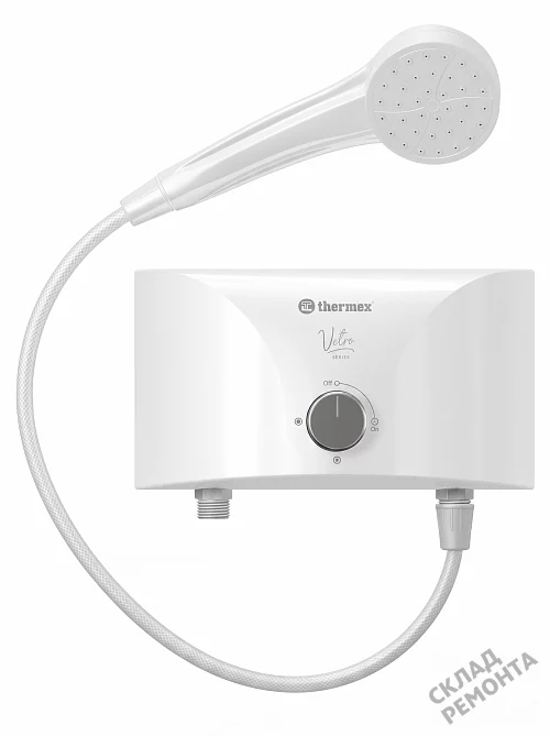 Фото Водонагреватель проточный Thermex Vetro 5500 shower – купить в Петропавловск-Камчатский: цена, описание, фото. Интернет-магазин 2
