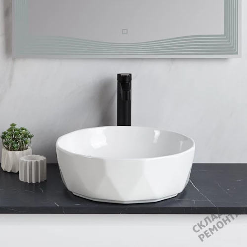 Фото Раковина накладная BelBagno BB1409 41 см купить в Петропавловск-Камчатский: цена, описание, фото. Интернет-магазин 6