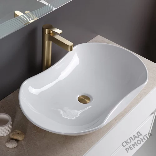 Фото Раковина накладная BelBagno BB1334, 66,5 см купить в Петропавловск-Камчатский: цена, описание, фото. Интернет-магазин 2