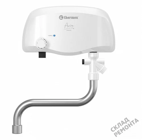 Фото Водонагреватель проточный Thermex Arion 3500 tap л. – купить в Петропавловск-Камчатский: цена, описание, фото. Интернет-магазин 2