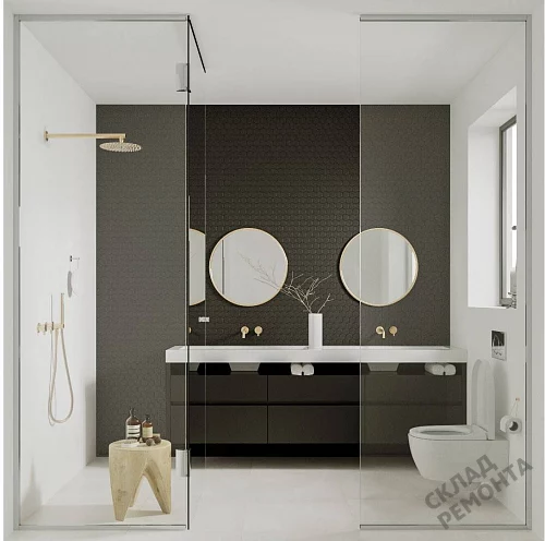 Фото Мозаика Orro Графит гамма 32,5*28,1 – купить в Петропавловск-Камчатский: цена, описание, фото. Интернет-магазин 4