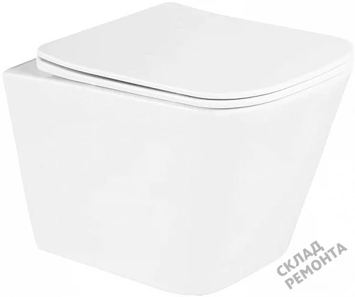 Фото Унитаз подвесной ODA Galeon-3103 (торнадо) безободковый купить в Петропавловск-Камчатский: цена, описание, фото. Интернет-магазин 1