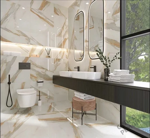Фото Керамогранит полированный Гранитея G392 neiva beige 600*600*10 – купить в Петропавловск-Камчатский: цена, описание, фото. Интернет-магазин 11