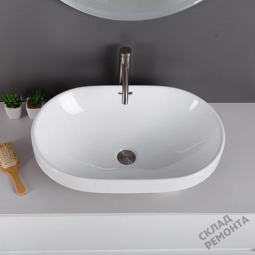 Фото Раковина накладная BelBagno BB1004 60 см купить в Петропавловск-Камчатский: цена, описание, фото. Интернет-магазин 4