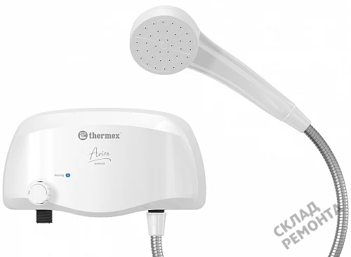 Фото Водонагреватель проточный Thermex Arion 3500 shower л. – купить в Петропавловск-Камчатский: цена, описание, фото. Интернет-магазин 3