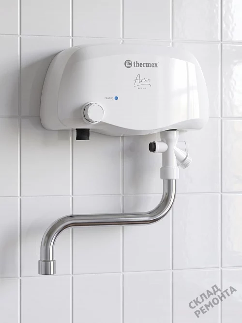 Фото Водонагреватель проточный Thermex Arion 3500 tap л. – купить в Петропавловск-Камчатский: цена, описание, фото. Интернет-магазин 1