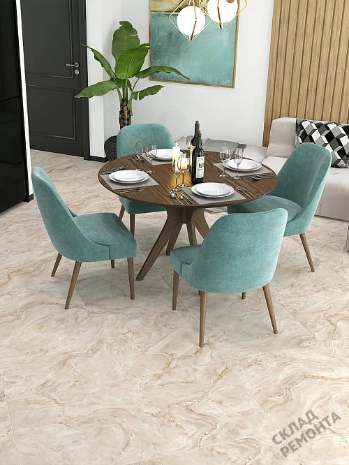 Фото Керамогранит лаппатированный Alma Ceramica Невада GFU04NVD40L бежевый 600*600*9 – купить в Петропавловск-Камчатский: цена, описание, фото. Интернет-магазин 1