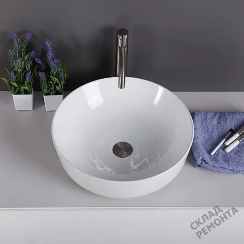 Фото Раковина накладная BelBagno BB1315 41 см купить в Петропавловск-Камчатский: цена, описание, фото. Интернет-магазин 4