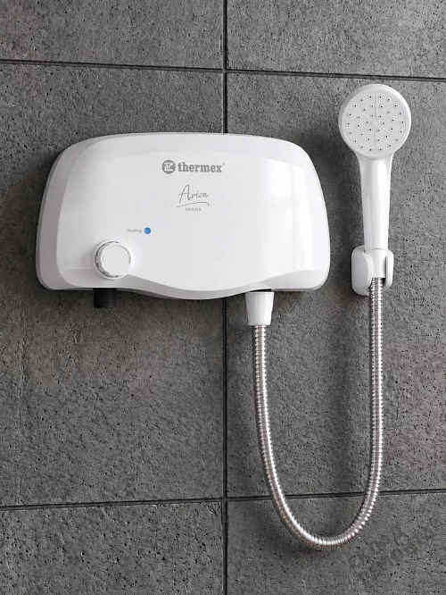 Фото Водонагреватель проточный Thermex Arion 3500 shower л. – купить в Петропавловск-Камчатский: цена, описание, фото. Интернет-магазин 1