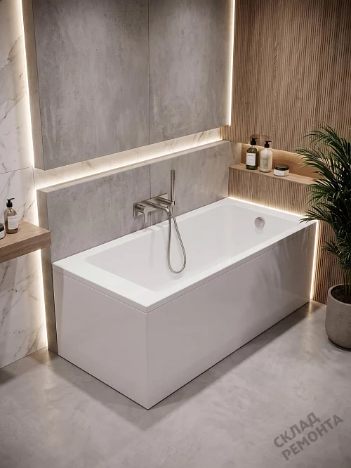 Фото Ванна акриловая Roca Easy 248618000 180*80  купить в Петропавловск-Камчатский: цена, описание, фото. Интернет-магазин 1
