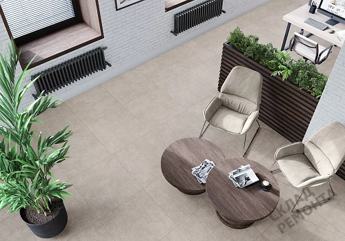 Фото Керамогранит матовый Alma Ceramica Берлин GFU04BLN70R коричневый 600*600*9 – купить в Петропавловск-Камчатский: цена, описание, фото. Интернет-магазин 2