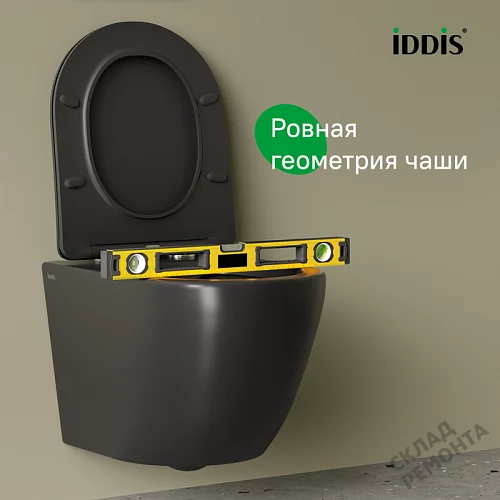 Фото Унитаз подвесной Iddis Бланко BLAR3BMi25 безободковый купить в Петропавловск-Камчатский: цена, описание, фото. Интернет-магазин 6