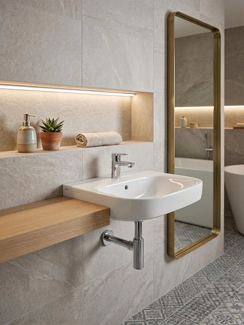 Фото Раковина универсальная Roca Debba 32799400Y, 60 см купить в Петропавловск-Камчатский: цена, описание, фото. Интернет-магазин 1